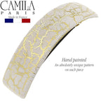 Camila Paris CP2553 French Hair Barrette Clip for Girls for Thick Curly Wavy Long Hair, Strong Hold Grip Hair Clips for Women, Automatic, No Slip Durable Styling Girls Hair Accessories, Made in France