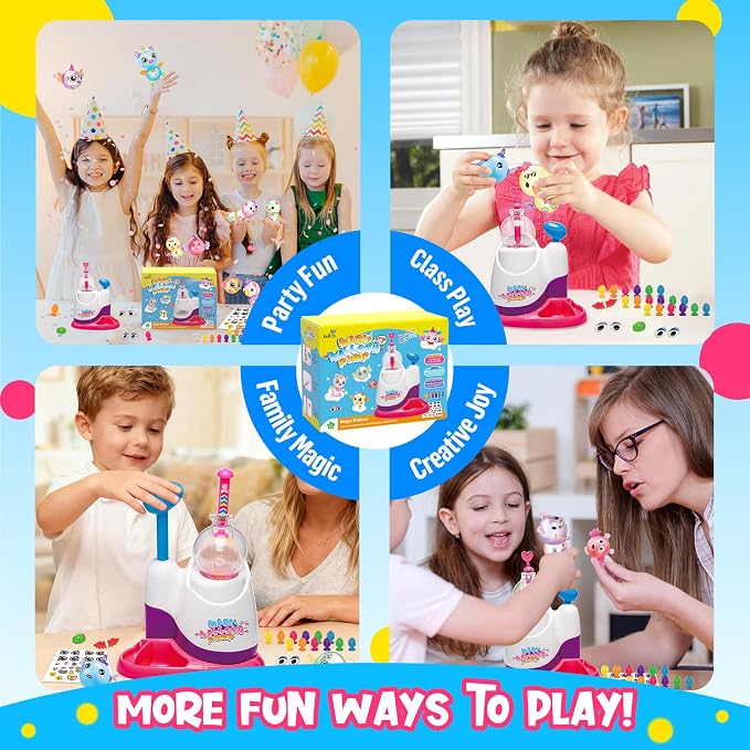Kiditos Balloon the Funny Inflator, Magic Happy Balloons Maker Kit - Image 7