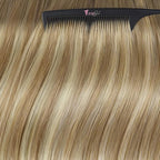 YoungSee Human Hair Tape in Extensions Balayage Tape in Hair Extensions Human Hair Extensions Tape in Ombre Brown to Platinum Blonde Invisible Tape-in Hair Extension Human Hair 14In 20pcs 50g Straight