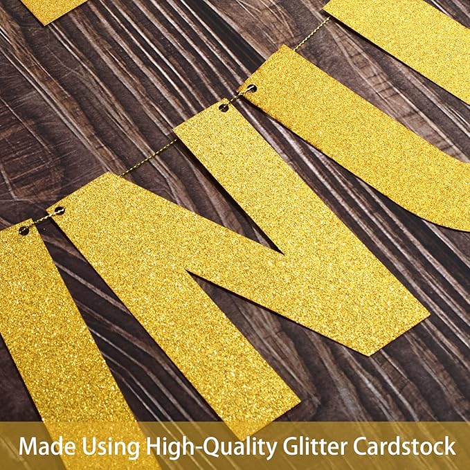 TaoBary 112 Pcs DIY Letter Kit Glitter Customizable Banner Letters Include 107 - Image 6