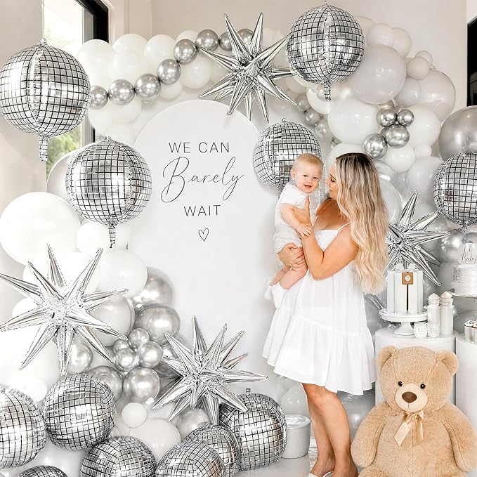 Disco Ball Balloons for 70s Disco Party Decor - Image 3
