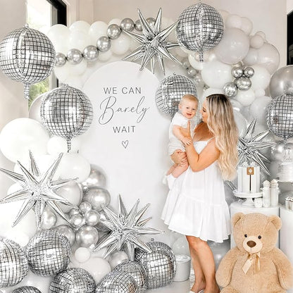 Disco Ball Balloons for 70s Disco Party Decor - Image 3