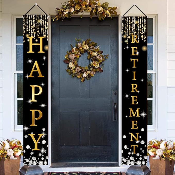 Happy Retirement Porch Banner - Image 6