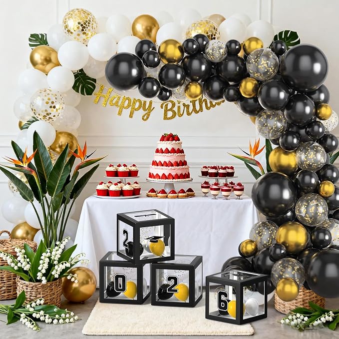 2026 Graduation Party Decorations, HYMENEX 4 PCS Graduation Boxes - Image 6