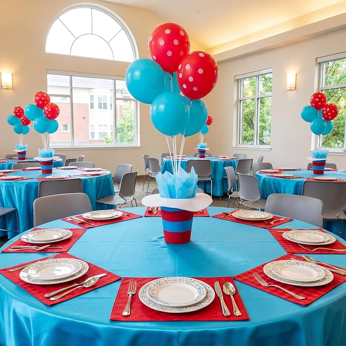 Civaner 6 Set 250th Anniversary Balloon Stands Centerpieces Table Decoration - Image 3