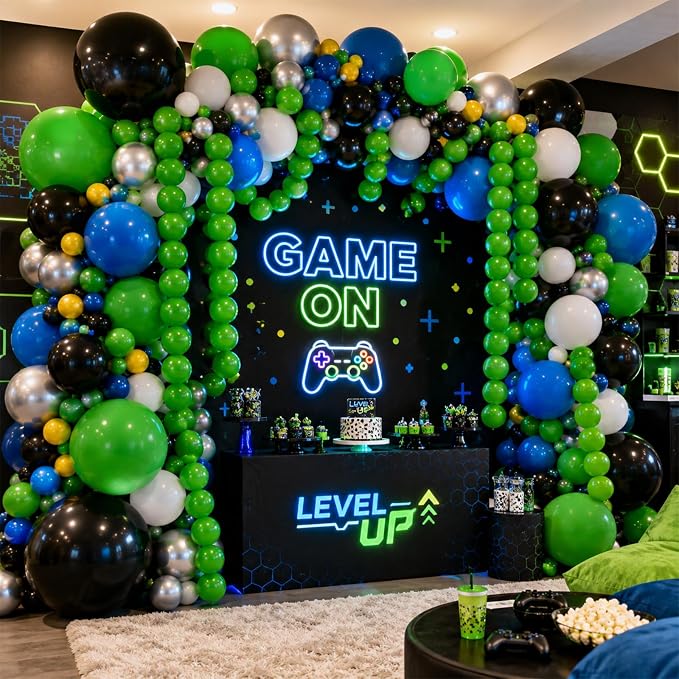 Govpy Green Linking Balloons, Wedding Birthday Baby Shower Graduation St. - Image 9