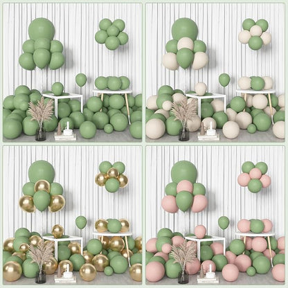 Amandir 153pcs Sage Green Balloons Arch Garland Kit Different Size | 18 12 10 5 - Image 5