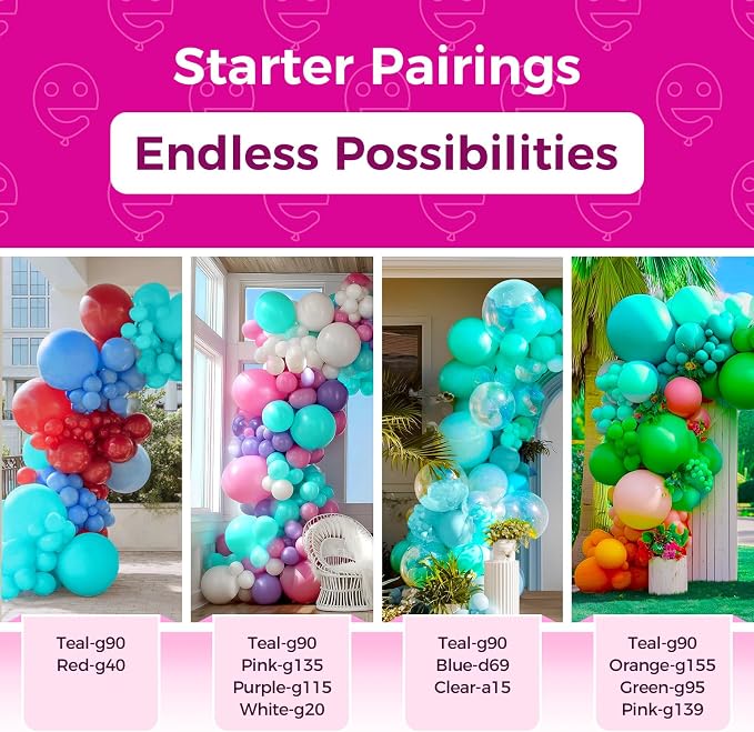 Bezente Teal Balloons 18 Inch 30 Pack Latex Large Thick | Teal Balloons Big - Image 4