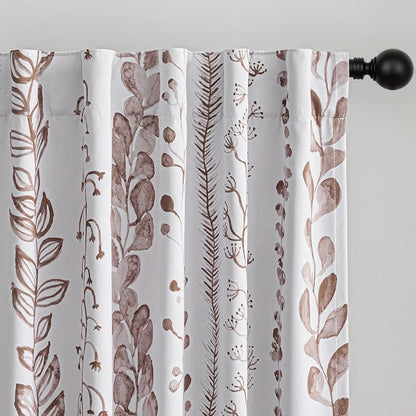95% Blackout Curtains for Bedroom, Thermal Insulated Privacy Protection Back by MEETSKY