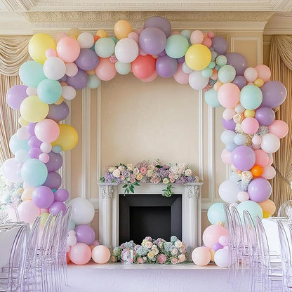 RUBFAC 87pcs Lavender Balloons Different Sizes 18 12 10 5 Inches - Image 4