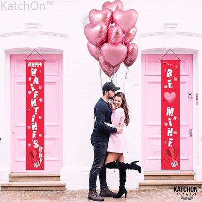 KatchOn Pink Heart Balloons 18 Inch, Light Pink Pride Month Decorations - Image 8