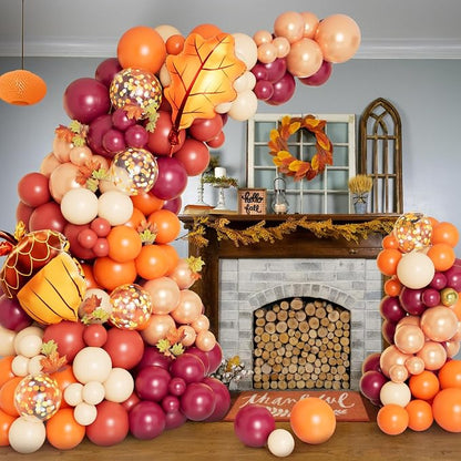 DBKL 138pcs Fall Balloon Garland Arch Kit - Image 4