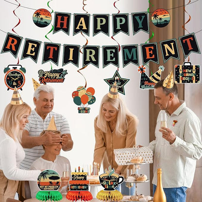Vlipoeasn Colorful Retirement Decorations - Image 3