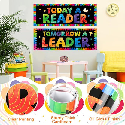COCHIE Classroom Decorations Reading Banner Poster - Image 3