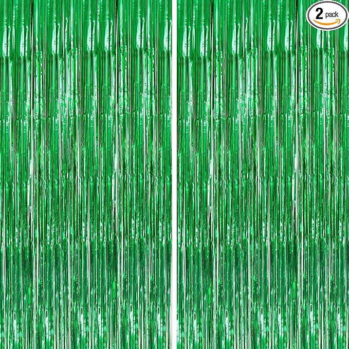 DECOCKRAT 2 Pack Foil Fringe Backdrop by DECOCKRAT