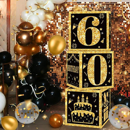 DataMoon 60th Birthday Decorations Boxes - Image 8