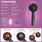 3 in 1 Scalp Massager Hair Growth Hair Oil Applicator,Electric Scalp Brush for Home,IPX7 Waterproof Electric Head Massager