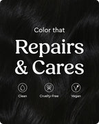 Glaze Supergloss Color Conditioning Gloss With Dispensing Pump – Hydrating Semi-Permanent Color Hair Gloss & Shine Boost – For Dark Brown Hair to Black Hair – 6.4 Fl Oz - Luminous Licorice