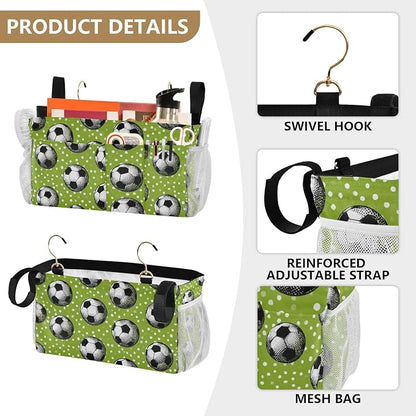 Bedside Caddy Hanging Bunk Bed Caddy Bed Organizer Hanging Pocket - Image 5