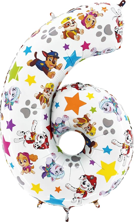 Toyland® 26 Inch Paw Patrol Number Foil Balloon by Toyland