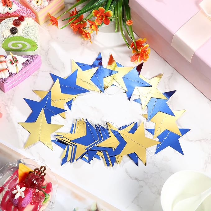 Patelai 130 ft Star Garland Banner Decor - Image 4