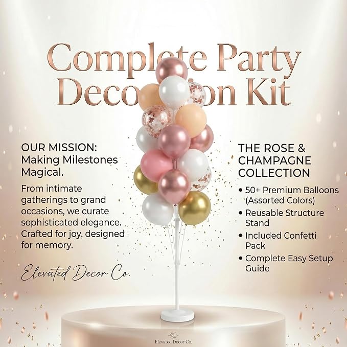HIIINS Set of 2 Balloon Column Kit - Image 6