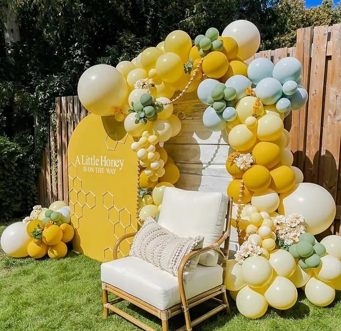 Lemon Yellow Balloons, Birthday Decoration, Wedding Party, Baby Shower - Image 6