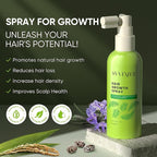 Svvimer Hair Growth Serum Spray - with Rosemary Batana Oil Biotin for Hair Loss and Thinning - Thicker Fuller Longer - for Women and Men 2.7 Fl Oz (Pack of 1)
