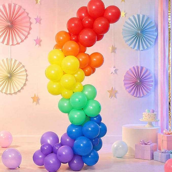 Colorful Rainbow Balloon Arch Garland Kit - Image 5