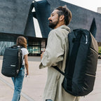 Blackbriar Range Duffel 60L Cactus Grey, Convertible Backpack with Patented Magnetic Access, Modular S-Partition, Dual Shoe Garage | Waterproof Drycoatex™ for Tactical, Travel, Gym