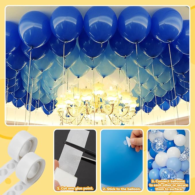 PartyHop 26Pcs Balloon Arch Garland Tool kit, 2 Pack Garland Strips& 2 Pack - Image 5