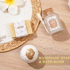 Get Well Gifts for Women Self Care Gifts Basket - Relaxing Spa Care Package After Surgery Thinking of You Birthday Gift - Feel Better Sympathy Gift Set for Her Mom Sister Friend Wife (Beige)