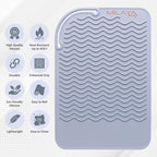 Heat Resistant Mat - Curling Iron Holder - Silicone Heat Resistant Mat - Makeup Mat - Hot Tools Mat - Hot Tools Flat Iron Holder - Vanity Decor - Vanity Accessories