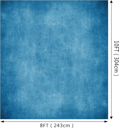 Blue Photo Backdrop Studio Abstract Texture Photography Background 8x10ft | - Image 2