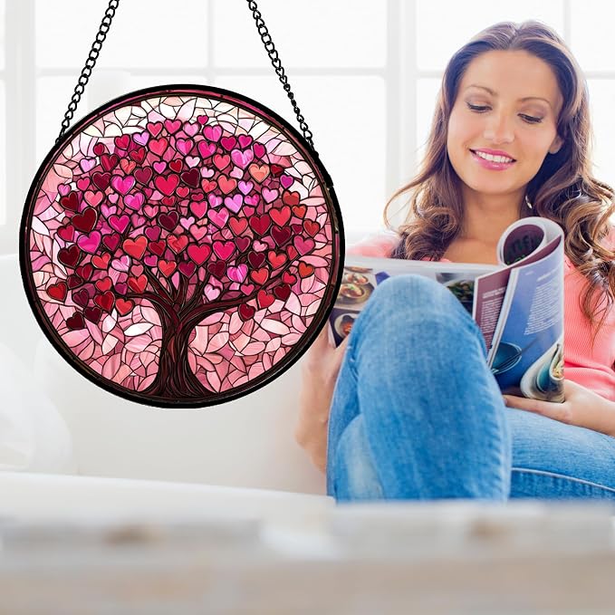 Stained Glass Window Hanging, Birthday Gifts - Image 2