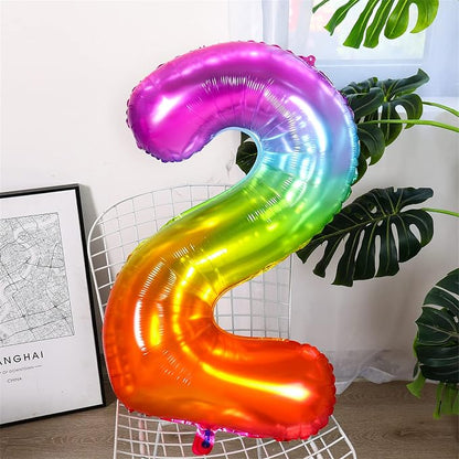 Number Balloon | Number 2 Balloon - Image 2