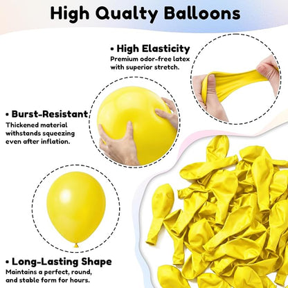 Yellow Balloons, Baby Shower, Anniversary, Graduation, Wedding Decorations - Image 5