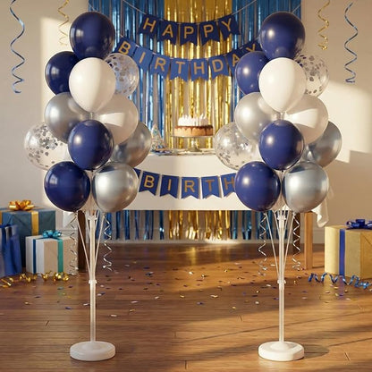 Blue Balloon Column Kit Set of 2 - Image 8
