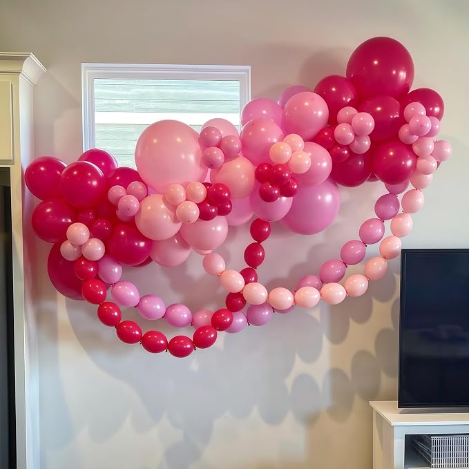 Pastel Pink Quick Link Balloons, Tails Balloon - Image 9