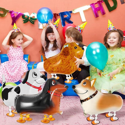 6 Pcs Walking Dogs Balloons, Dog Party Decorations, Walking Animal Balloons Dog - Image 7