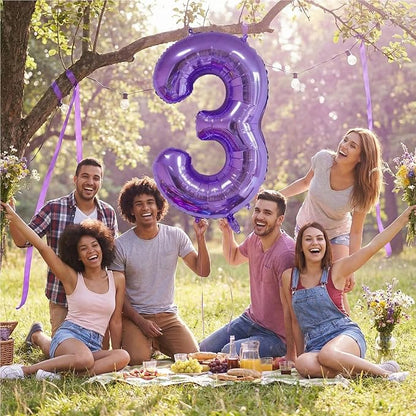 Number Balloons for Birthday Decorations - Image 6