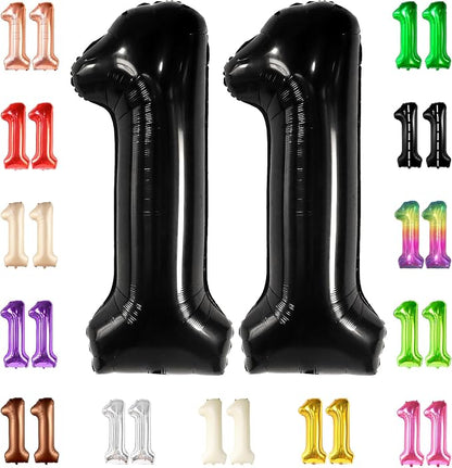 KatchOn, Giant Black Number 11 Balloon by KatchOn