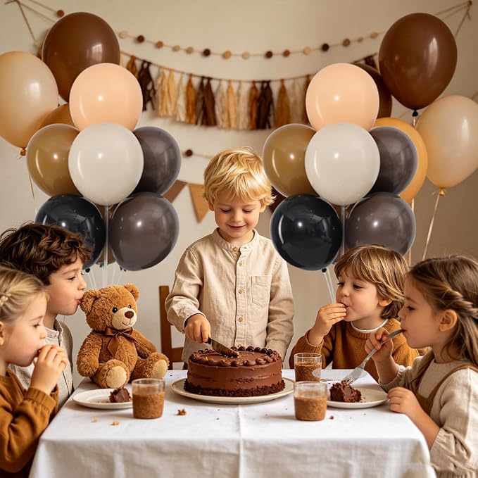 4 Sets Black Brown Nude Balloons Stand - Image 7