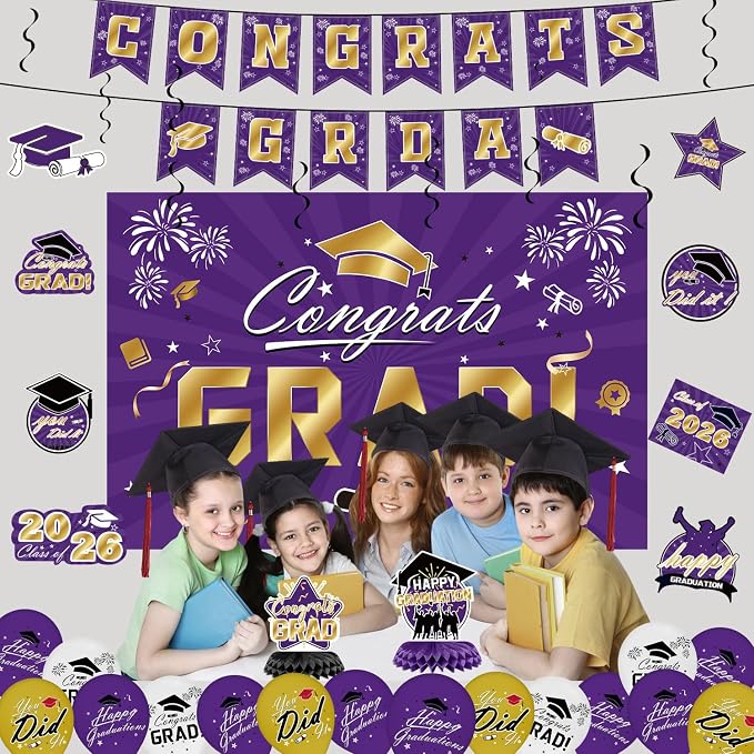 Graduation Decorations 2026 Set - Image 4