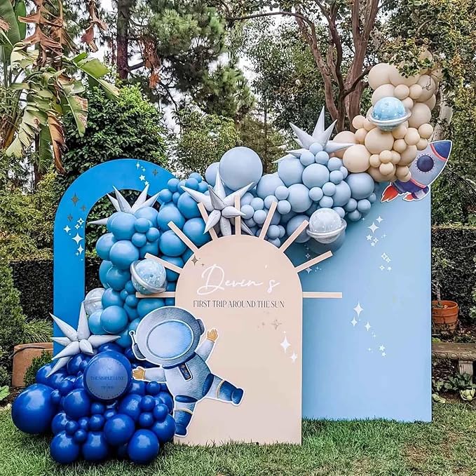 12 Inch Light Blue Balloons, Baby Shower, Graduate Party Decorations - Image 5