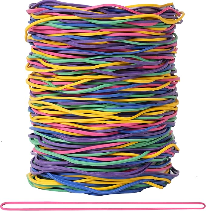 Rubber Bands for Balloon Arches Size#117A 200pcs Long Elastic Rubber Band | - Image 2