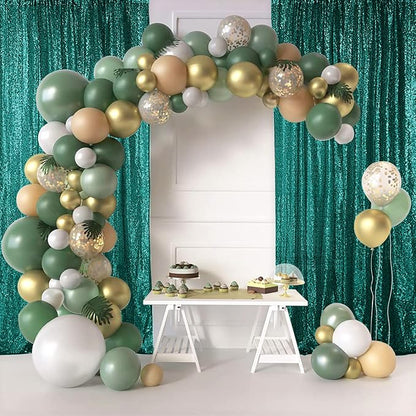 Hahuho Hunter Sequin Backdrop Curtain, Party Decoration（2 Panels, 2FT x 8FT - Image 7