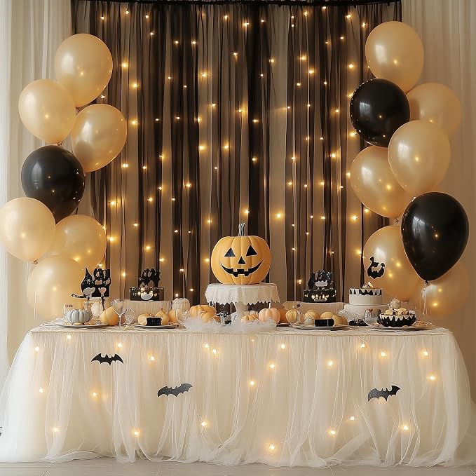 Fomcet Tulle Backdrop Curtains - Image 6