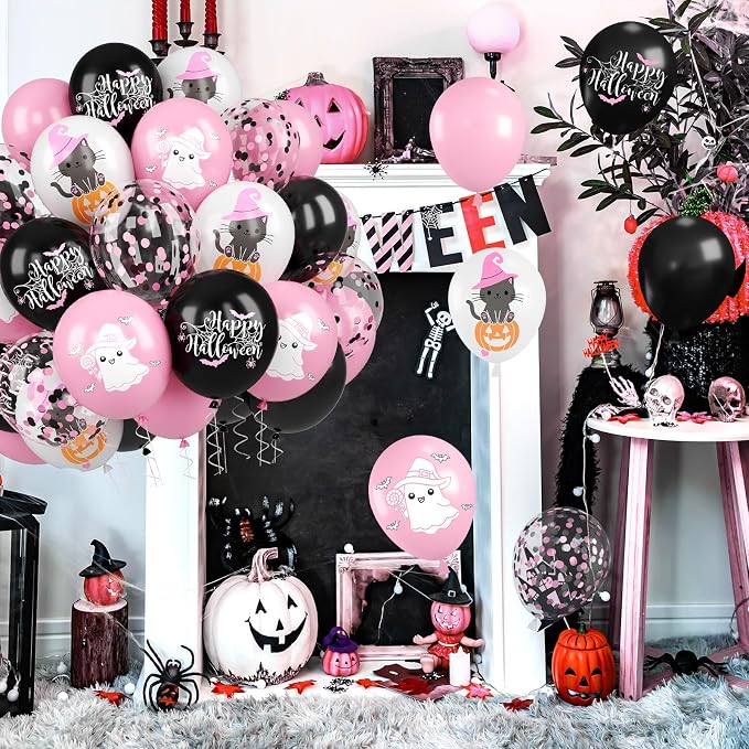 Halloween Balloons, Ghost Printed Balloon - Image 5