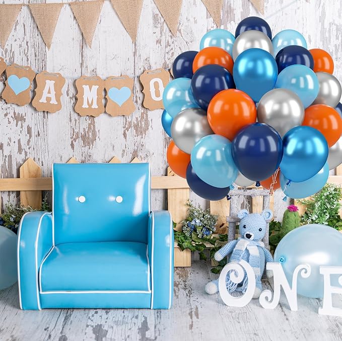 Paready Blue and Orange Balloons - Image 6